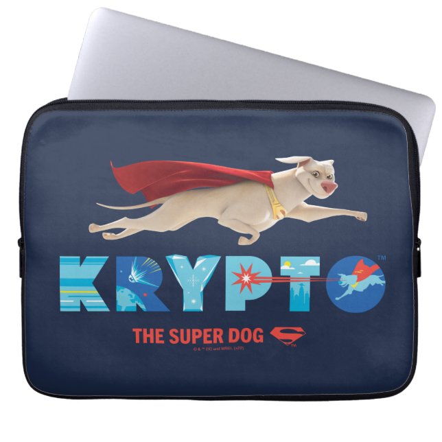 Krypto The Super-Dog Laptop Sleeve (Voorkant)