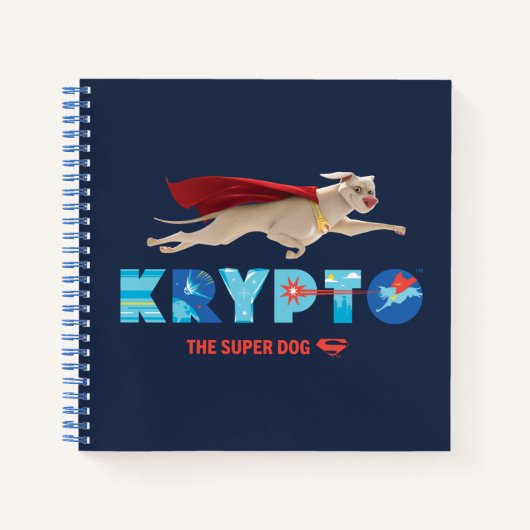 Krypto The Super-Dog Notitieboek (Voorkant)