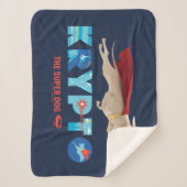 Krypto The Super-Dog Sherpa Deken (Voorkant)