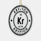 Krypton Element Keramisch Ornament (Rechts)