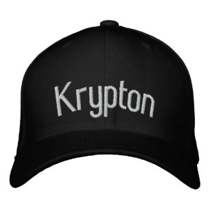 Krypton Geborduurde Pet