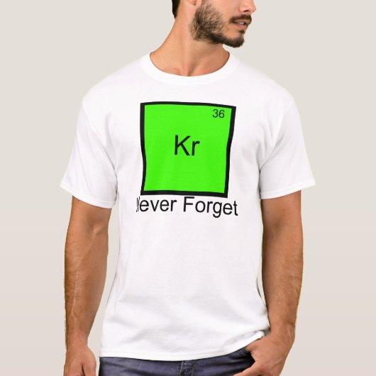 Krypton: Nooit vergeten Element Punt T-Shirt (Voorkant)