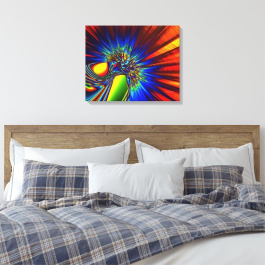Kryptoniet Canvas Afdruk (Insitu (Slaapkamer))