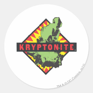 Kryptoniet Ronde Sticker