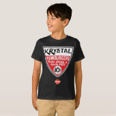 Krystal 10 Cent Shield T-shirt (Voorkant volledig)