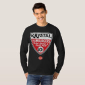 Krystal 10 Cent Shield T-shirt (Voorkant volledig)