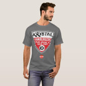 Krystal 10 Cent Shield T-shirt (Voorkant volledig)