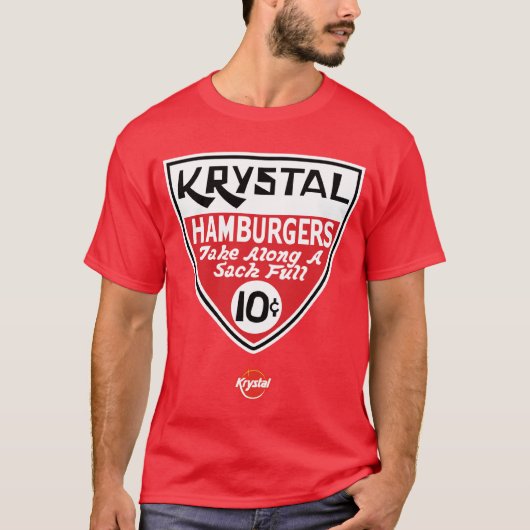 Krystal 10 Cent Shield T-shirt (Voorkant)