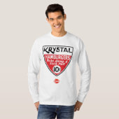 Krystal 10 Cent Shield T-shirt (Voorkant volledig)