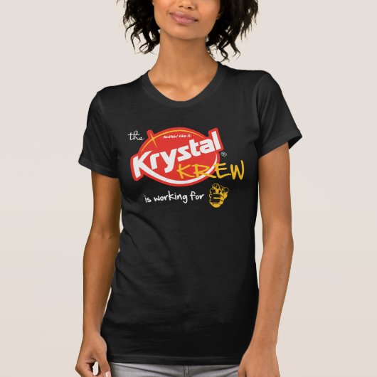 Krystal 1st place - Bemanningswerkzaamheden T-shirt (Voorkant)