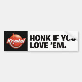 Krystal Bumpersticker (Voorkant)