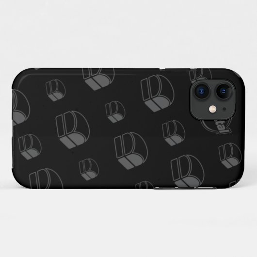 Krystal Burger iPhone Case (Achterkant (horizontaal))