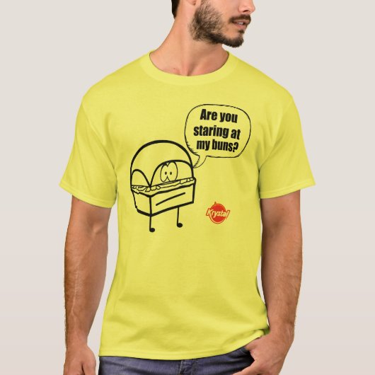 Krystal Choice - Bun Stare T-shirt (Voorkant)