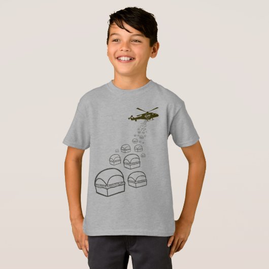 Krystal Helicopter T-shirt (Voorkant volledig)