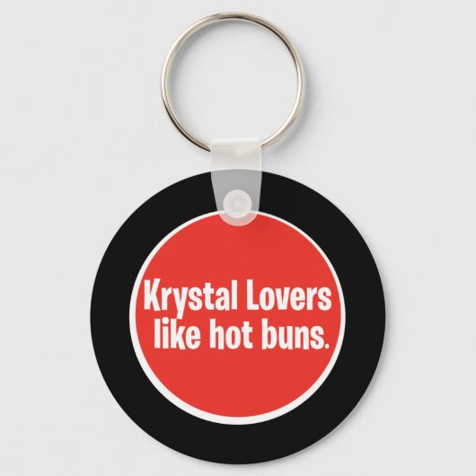 Krystal Hot Buns Sleutelhanger (Voorkant)
