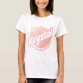 Krystal Logo Faded T-shirt (Voorkant)