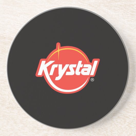 Krystal Logo Onderzetter (Voorkant)