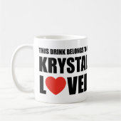 Krystal Lover Koffiemok (Links)