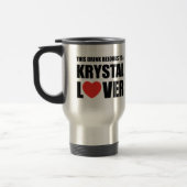 Krystal Lover Reisbeker (Links)