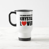 Krystal Lover Reisbeker (Links)