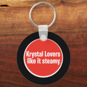 Krystal Lovers als Steamy Sleutelhanger (Voorkant)