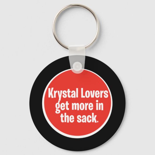 Krystal Lovers - in de zak Sleutelhanger (Voorkant)