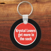Krystal Lovers - in de zak Sleutelhanger (Voorkant)