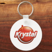 Krystal New Logo Sleutelhanger (Voorkant)