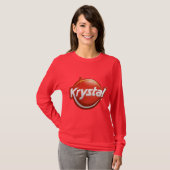 Krystal New Logo T-shirt (Voorkant volledig)