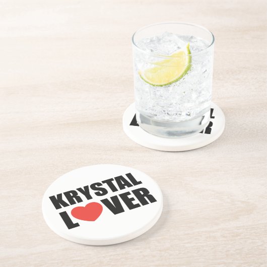 Krystal Onderzetter (Zijkant)