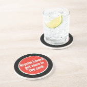 Krystal Onderzetter (Zijkant)