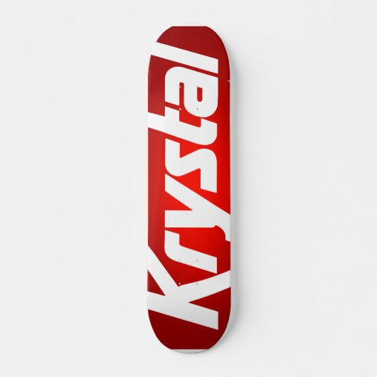 Krystal Skateboard (Voorkant)