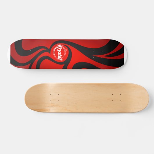Krystal Swirl Skateboard (Horizontaal)