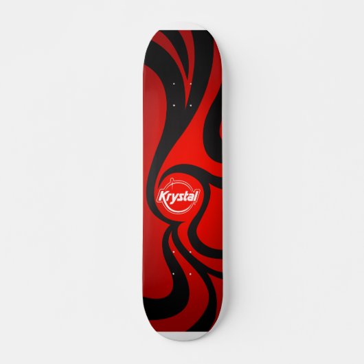 Krystal Swirl Skateboard (Voorkant)