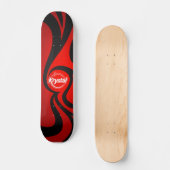 Krystal Swirl Skateboard (Voorkant)