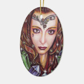 Krystalline Keramisch Ornament (Links)