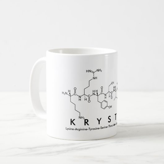 Krystle peptide name mok (Voorkant links)