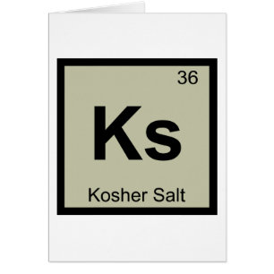Ks - Kosjerzout Periodiek Systeem Symbool
