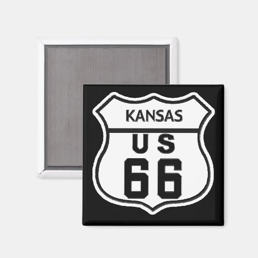 KS US ROUTE 66 MAGNEET (Voorkant / Achterkant)