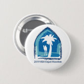 KSA Reunion Pin Ronde Button 5,7 Cm (Voorkant /achterkant)