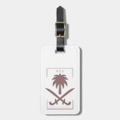 KSA SAUDI-ARABIË BAGAGELABEL (Voorkant verticaal)