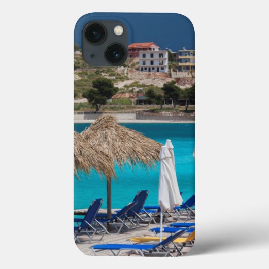 Ksamil, strand aan de zee Case-Mate iPhone case (Achterkant)