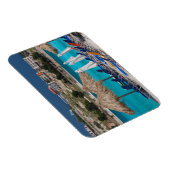 Ksamil, strand aan de zee magneet (Rechterzijde)