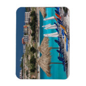 Ksamil, strand aan de zee magneet (Verticaal)