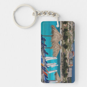 Ksamil, strand aan de zee sleutelhanger