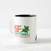 KSF Logo Mok - Kleurenbinnenkant (Voorkant links)