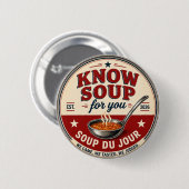KSFY-knop Ronde Button 5,7 Cm (Voorkant /achterkant)