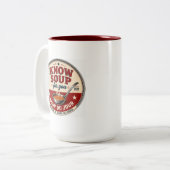 KSFY Soepmok Tweekleurige Koffiemok (Voorkant links)