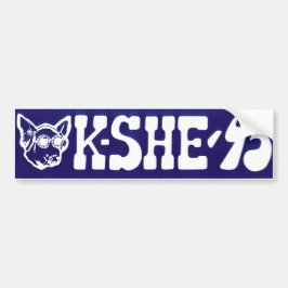 KSHE-95 bumpersticker