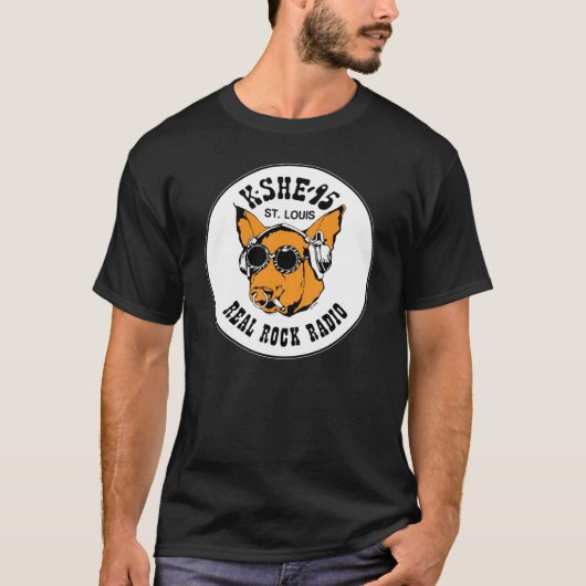 KSHE 95 Funny DogKSHE 95 Copy Gift Halloween Day T T-shirt (Voorkant)